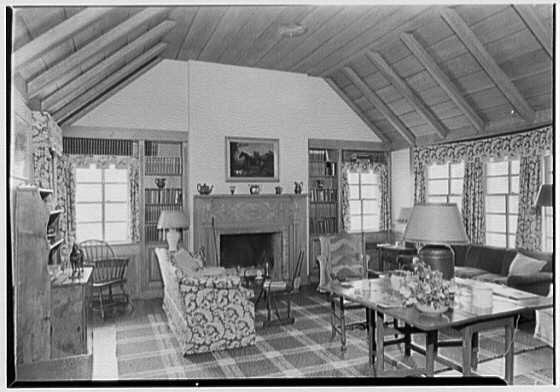 C. Maury Jones, residence in Peapack, New Jersey. Playroom