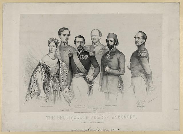 The belligerent powers of Europe