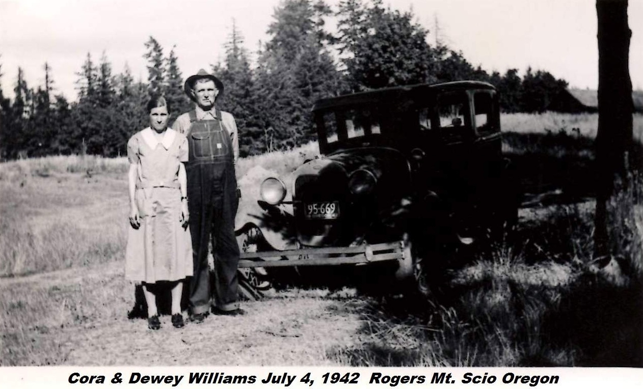 Cora & Dewey Williams, 1942