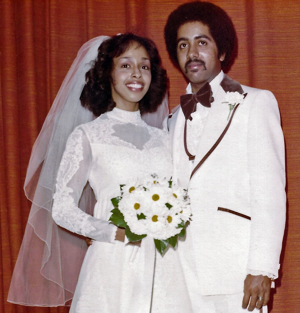 Wedding Photo - Restored by Amanda S, Stevenson