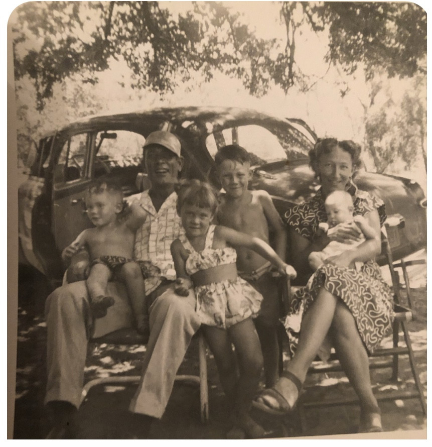 Lana Sue Lett’s family, Gary not born yet