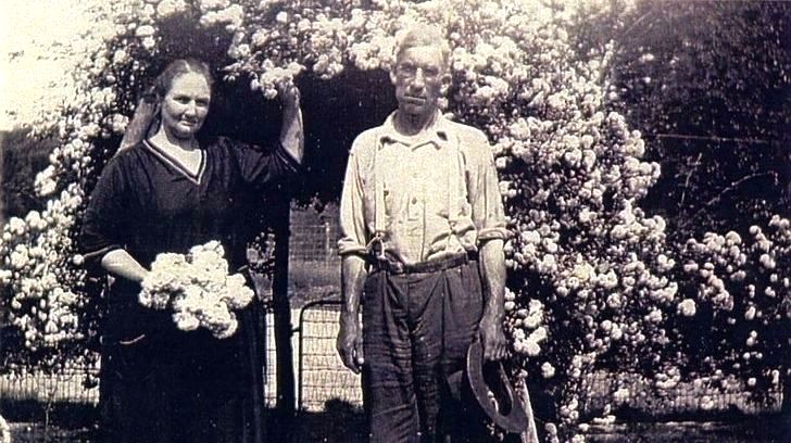 Rosa Livingston and Unknown Man