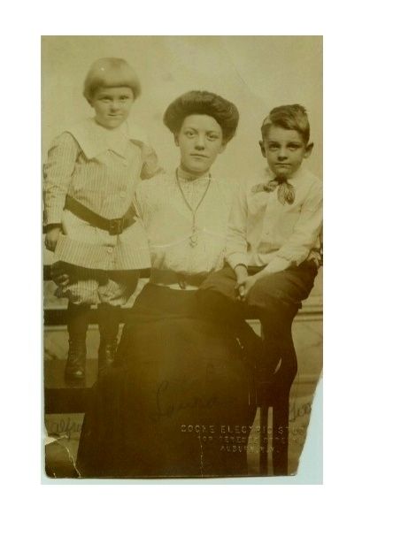 Laura Claudius Young and sons