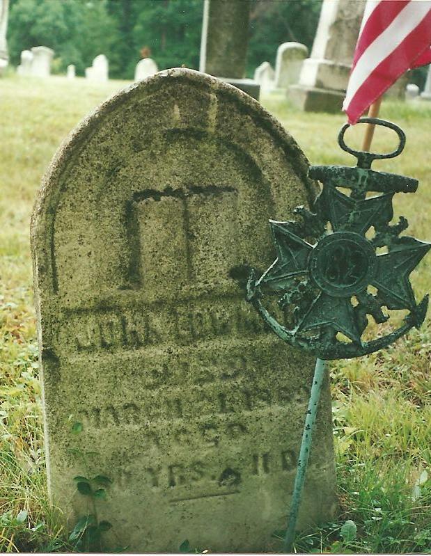 Headstone of John Lowman