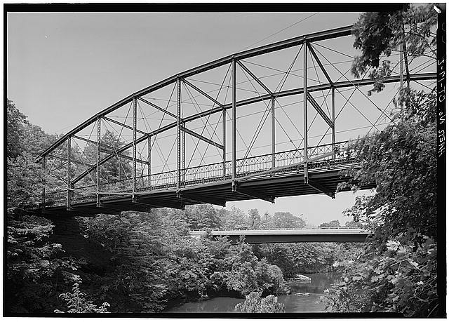 2. DETAIL ELEVATION VIEW SHOWING BRIDGE FLOORING SYSTEM -...