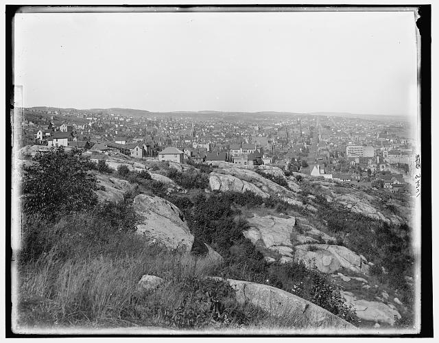 [General view from bluffs, Duluth, Minn.]