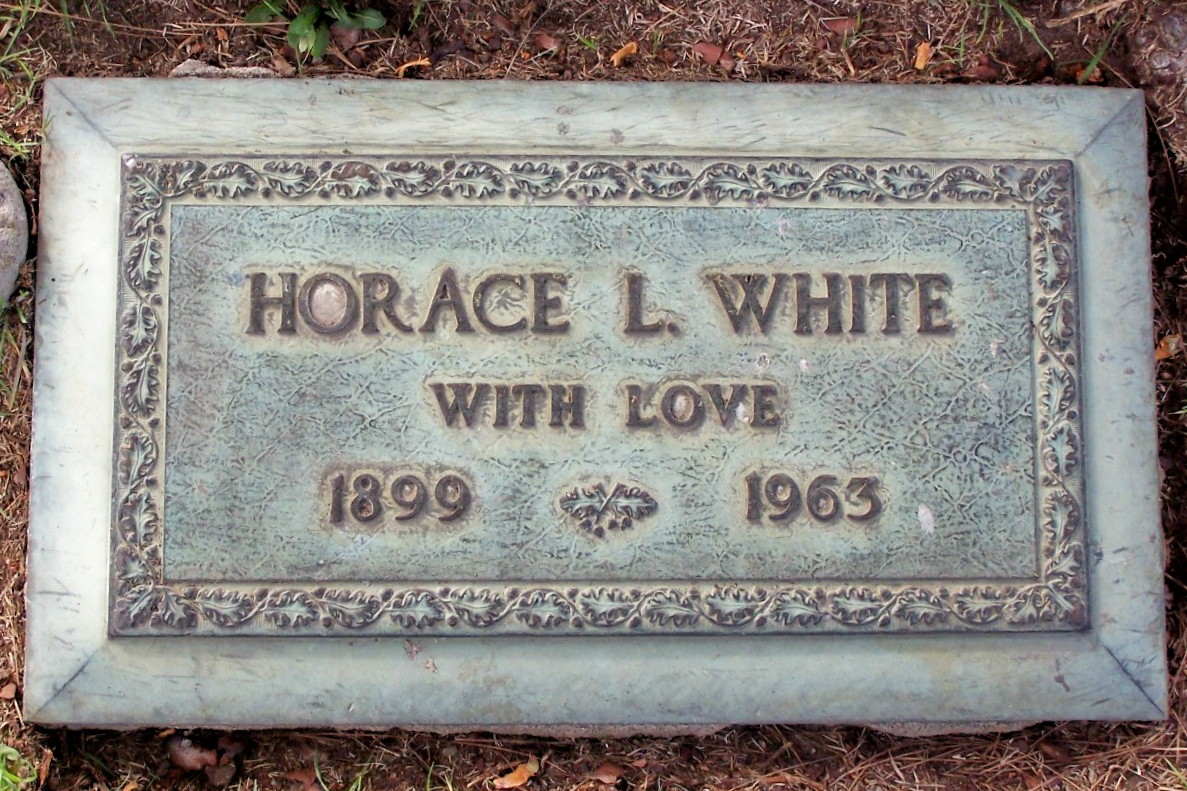 Horace L. White Gravesite