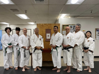 Shorinji Kempo Green Belt Ceremony (Zenshuji Temple)