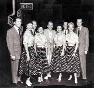 The Ray Charles Singers with Perry Como.