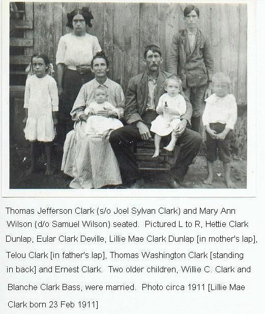 Tom and Mary Clark Family