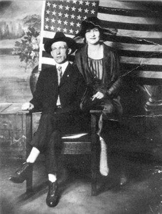 Harrison and Eula Holcomb, 1920 Virginia