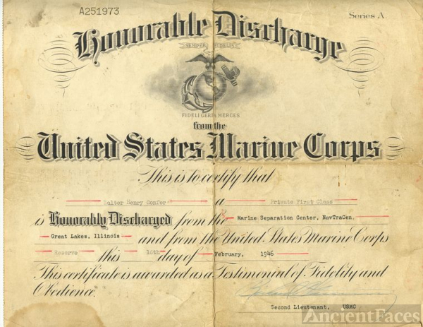 World WarII Discharge