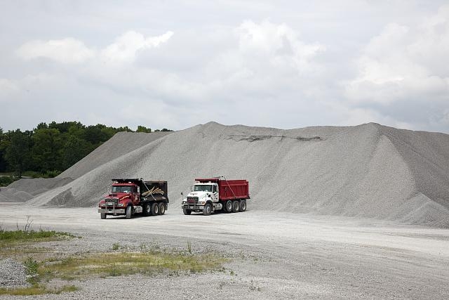 Vulcan Materials Company limestone quarry, Tuscumbia,...