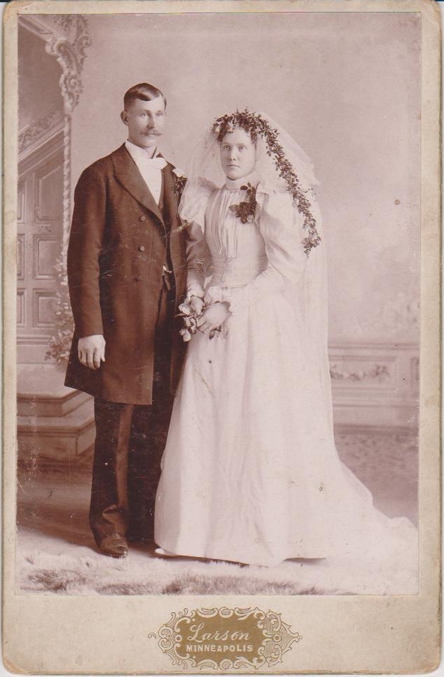 Mr. & Mrs. Beckstan, Minnesota 1895