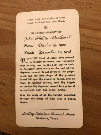 John Philip Mentlewski