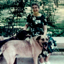 Dorothea and her dogs