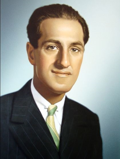 George Gershwin (detail) by Arthur K. Miller.