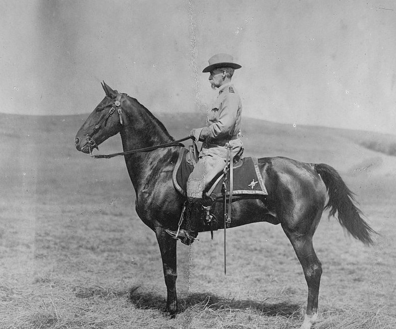 General H.R. Anderson - horseback