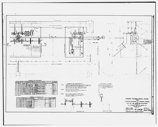 87. Original engineering drawings sheet 31: Operating...