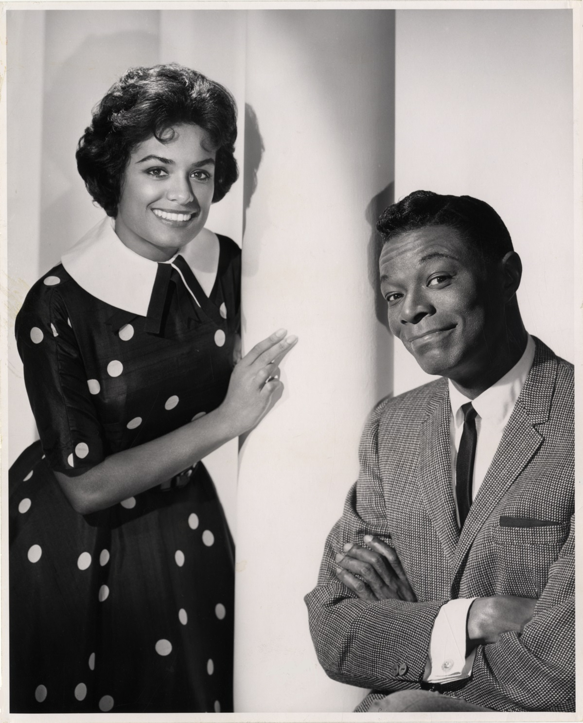 Barbara McNair and Nat King Cole