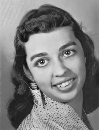 Betty May (Jones) Herbster 1956 Yearbook Photo