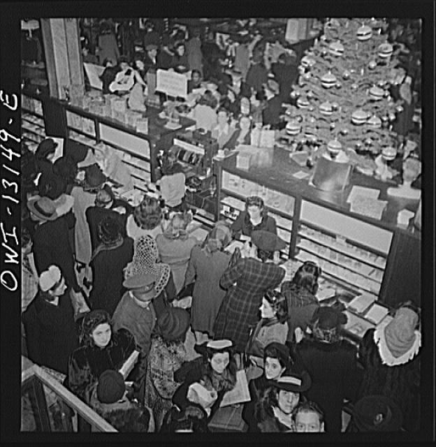 New York, New York. R. H. Macy and Company department...