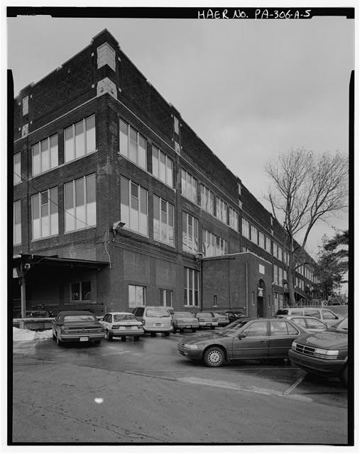 5. North Plant, Southeast Elevation Oblique, Looking...