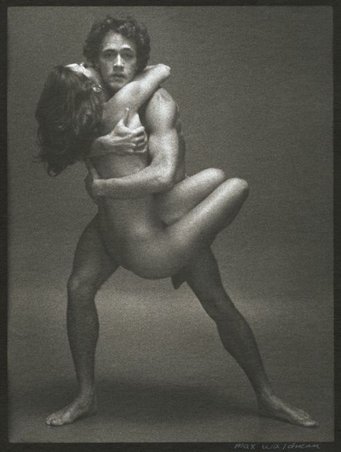 Dennis Wayne in a ballet pose.