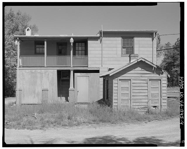 4. Rear (southeast) elevation, looking northwest. -...