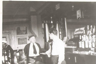Oliver Peteffi's tavern in Upson, Wisconsin