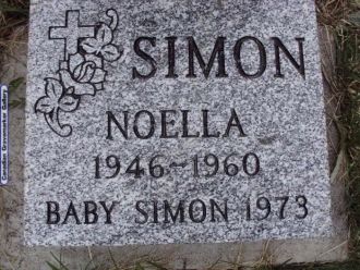 Adrienne Noella Simon gravesite
