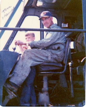 Earl Edward Smith and grandson, NY