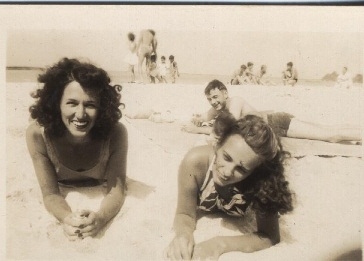 Edna & Alice Wickenberg, 1940's CA