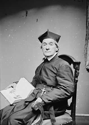 A photo of Father James Curley