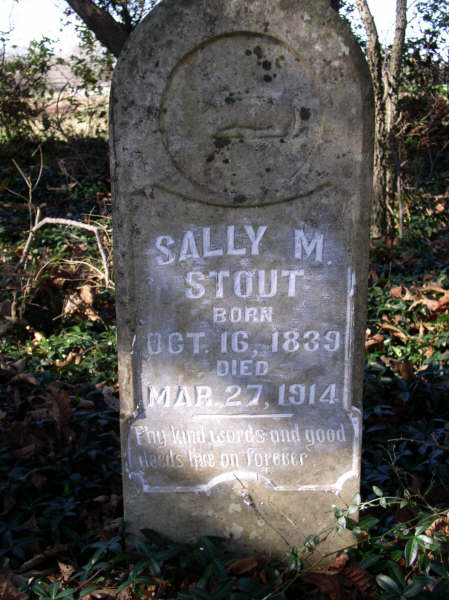 Stout, Sally M.-Tombstone