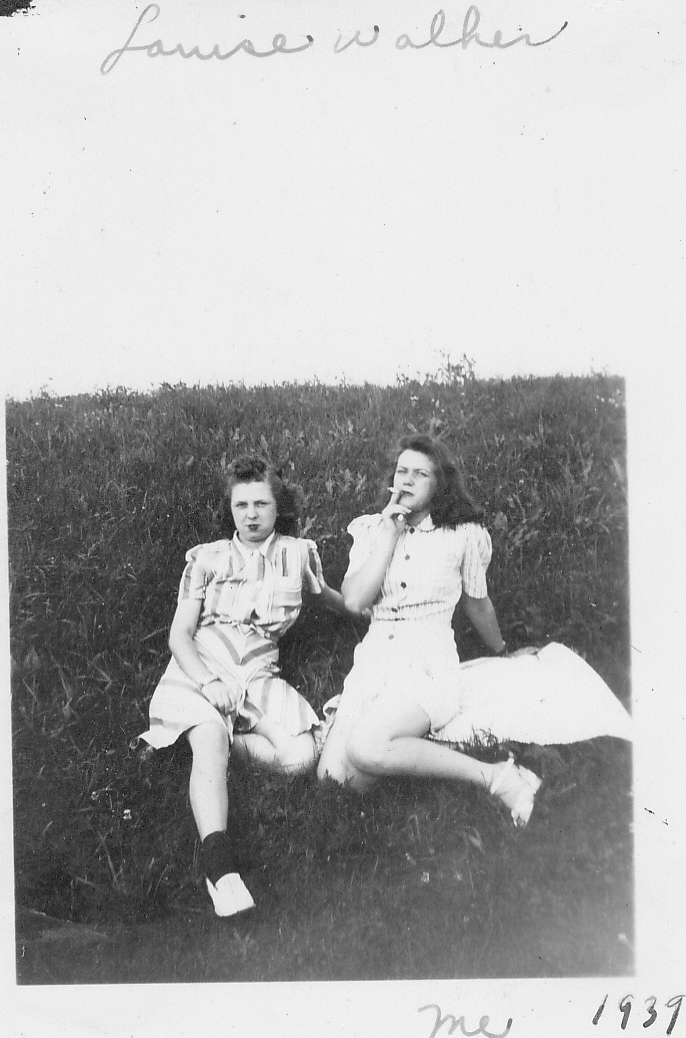 Louise Walker and Betty Mort
