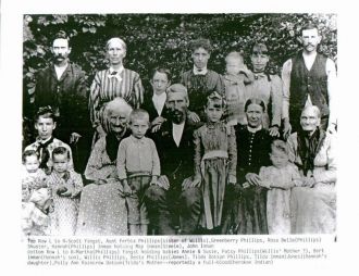 Mary Ann Renno (Amos/Nigs) and the Phillips Family