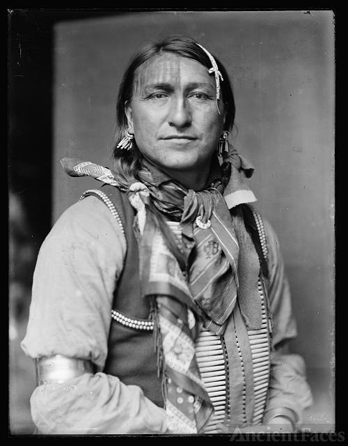 [Joe Black Fox, a Sioux Indian from Buffalo Bill's Wild...