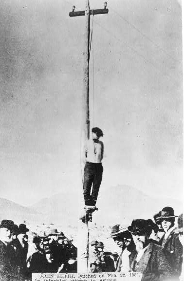 John Heith, lynched on Feb. 22, 1884