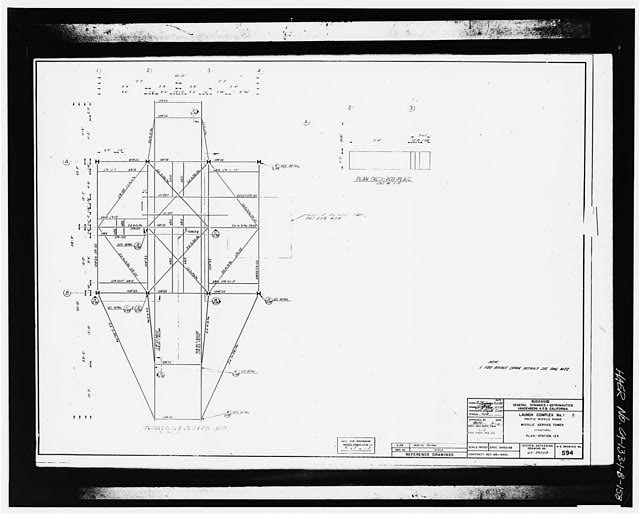 158. Photocopy of drawing (1963 structural drawing by...