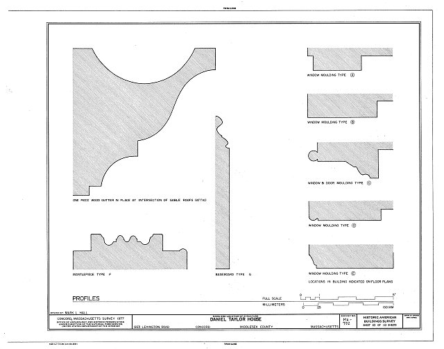 HABS MASS,9-CON,19- (sheet 10 of 10) - Daniel Taylor...