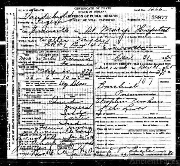 Sylvester Walter Myers