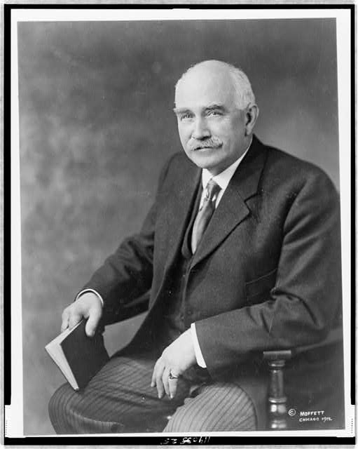 [Judson Harmon, three-quarter length portrait, seated,...