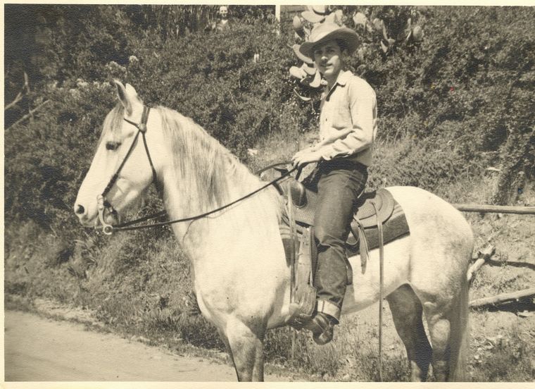 George M. Lucas at Piedmont Stables in Oakland, CA