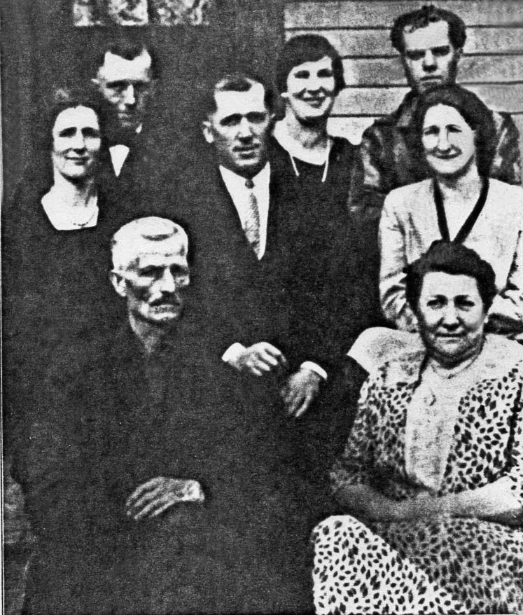 George & Chloe (Reed) Branson Family