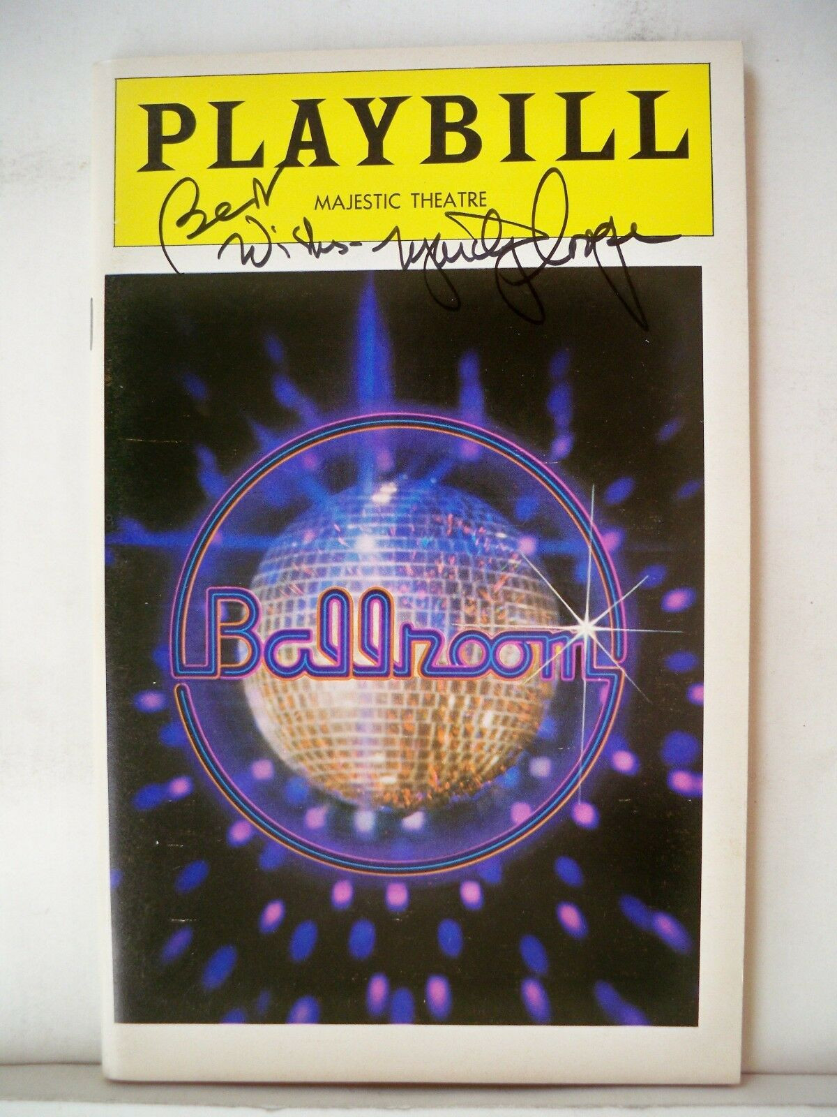 BALLROOM PLAYBILL