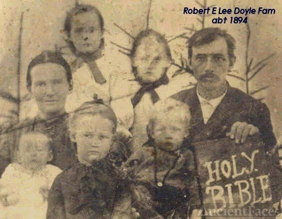 Robert E Lee Doyle Family  1894