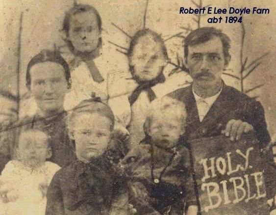 Robert E Lee Doyle Family  1894