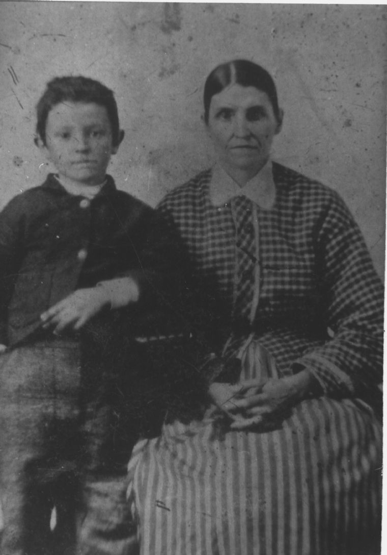 Ellen Jane Bobo Teal & son Arthur A.J. Teal