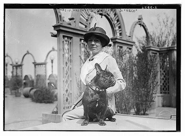 Mrs. J. Wadsworth Carpenter & "Neco"
